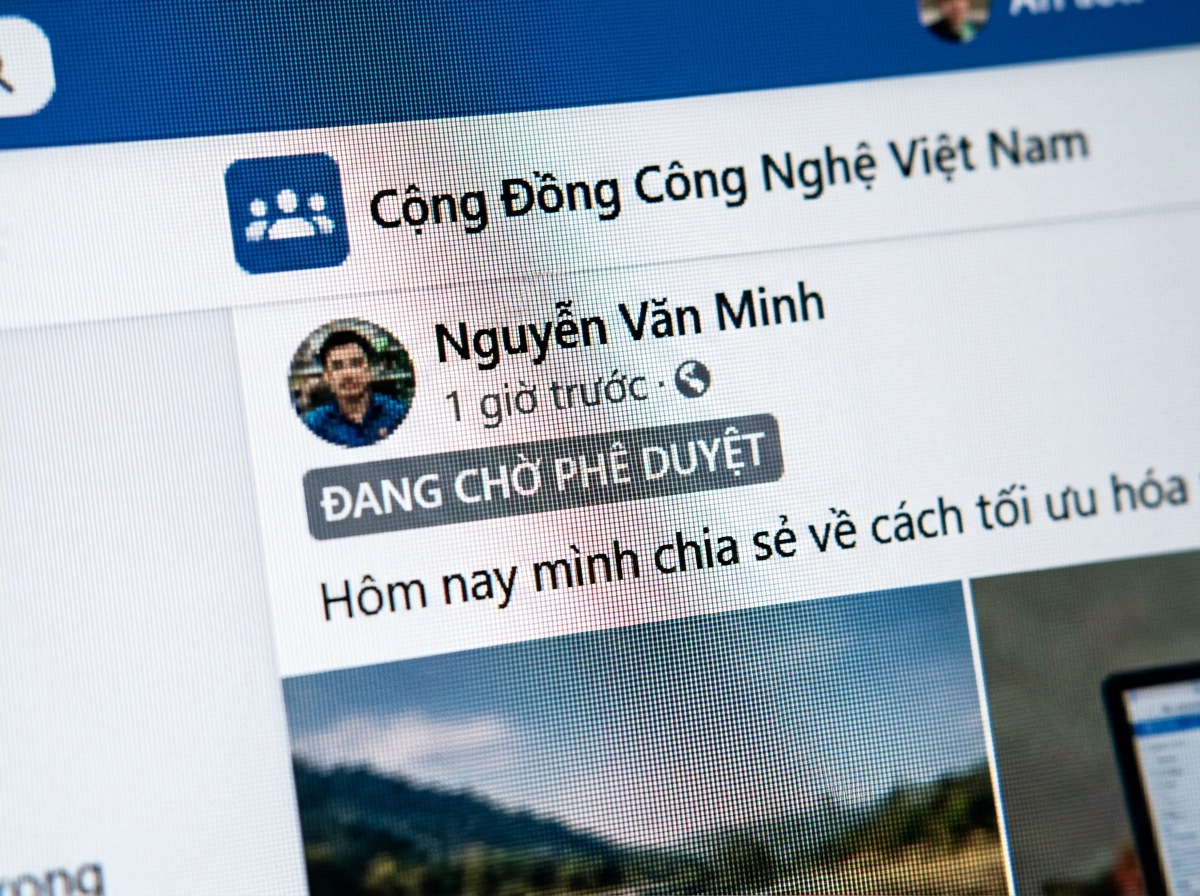 Bài viết đăng lên bị kiểm duyệt