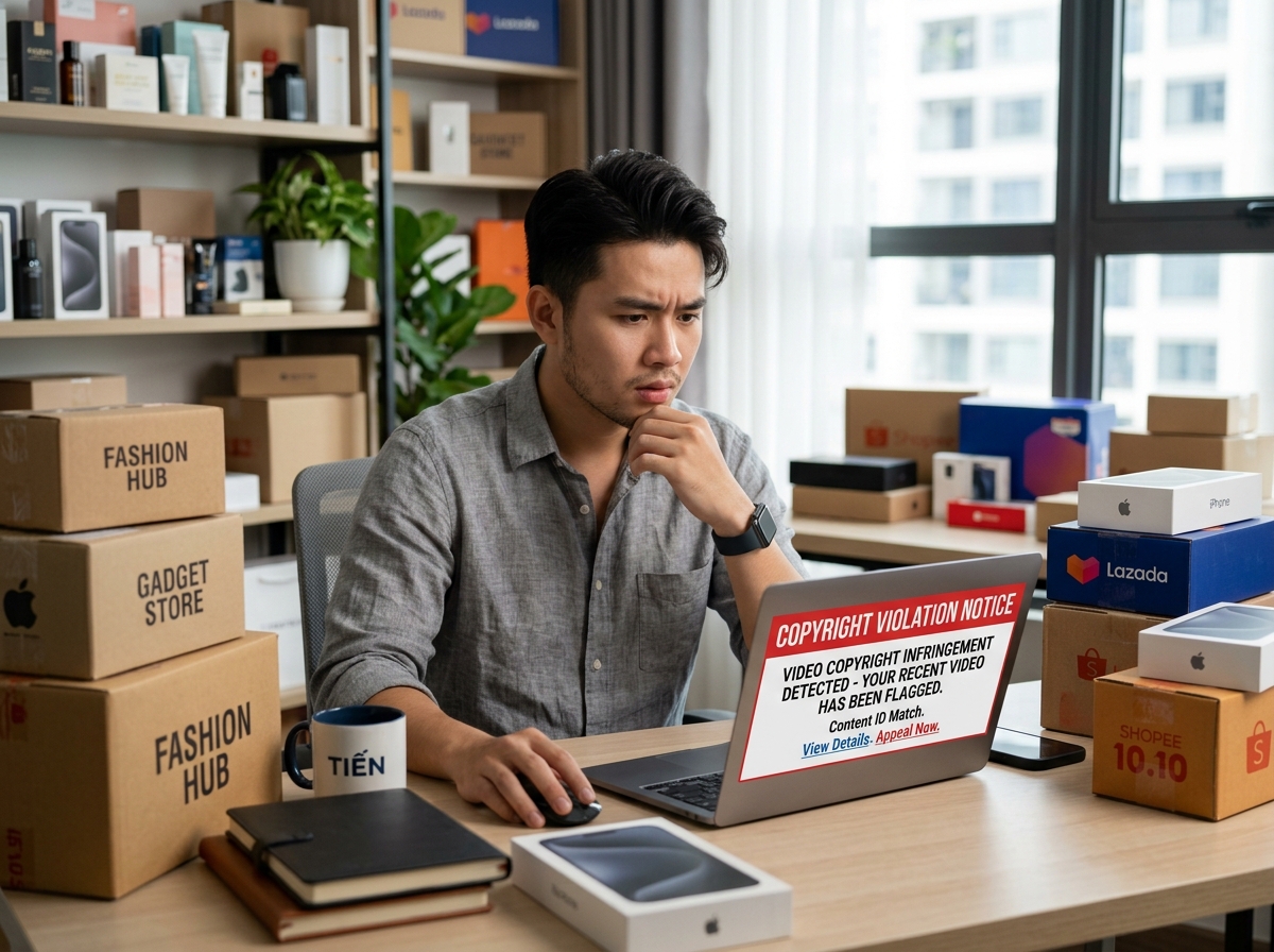 Affiliate Marketer lo sợ vi phạm bản quyền