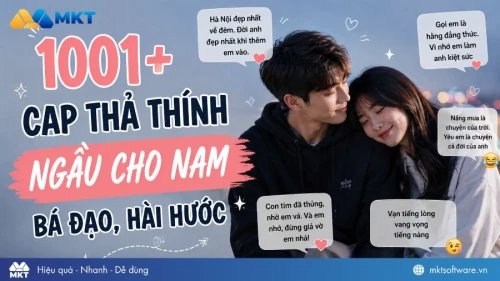 1001+ Cap thả thính ngầu cho nam, cưa đổ “crush” trong 1 nốt nhạc 1001+ Cap thả thính ngầu cho nam, cưa đổ “crush” trong 1 nốt nhạc