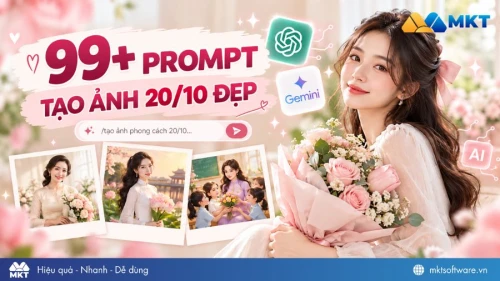 101+ prompt AI tạo ảnh 20/10 đẹp, độc đáo và sắc nét