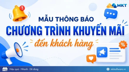 15+ Mẫu thông báo chương trình khuyến mại đến khách hàng hấp dẫn