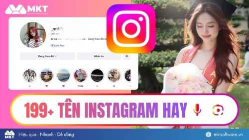 199+ tên Instagram hay, độc đáo nhất, cách đặt tên IG hay