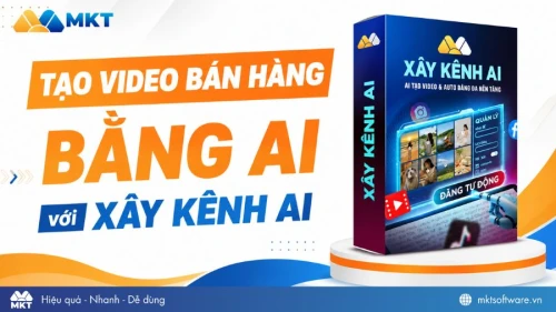 2 cách tạo video bán hàng bằng AI dễ dàng với Xây kênh AI