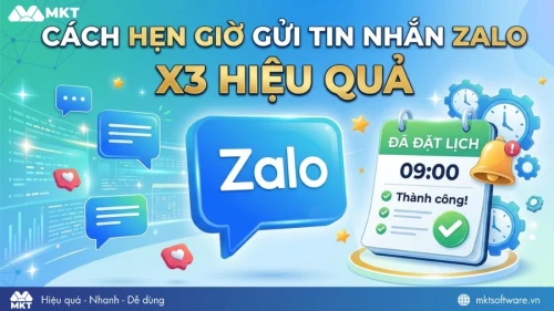 4 Cách hẹn giờ gửi tin nhắn Zalo cực dễ chỉ 15 giây