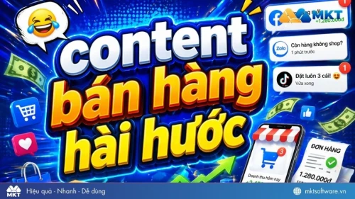 50+ content bán hàng hài hước thu hút khách tương tác và chốt đơn
