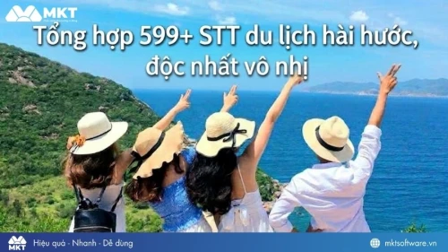 599+ STT du lịch hài hước, cap du lịch hay, độc nhất