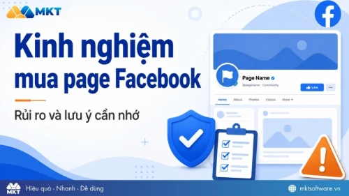 Bật mí kinh nghiệm mua page Facebook tránh mất tiền oan