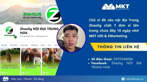 Bí quyết giúp chủ sỉ đồ câu nội địa Trung Zhaolig chốt 7 đơn sỉ lớn chỉ trong chưa đầy 10 ngày