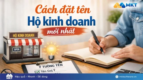 Cách đặt tên hộ kinh doanh mới nhất 2026