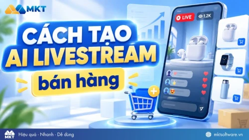 Cách tạo AI livestream bán hàng trực tuyến chỉ với 5 bước