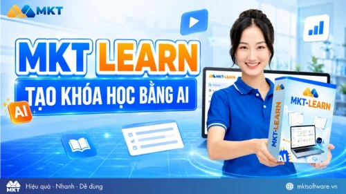 Cách tạo khóa học bằng AI tự động với MKT LEARN