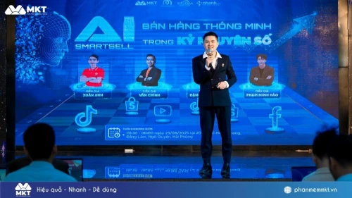 Chiến lược bán hàng Sỉ & Lẻ triệu đơn từ chuyên gia Đặng Minh Tiến tại SmartSell AI 2025