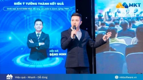 Chuyên gia Đặng Minh Tiến bật mí cách ứng dụng AI tạo video phủ thương hiệu tại AI ECOM THỰC CHIẾN 2025
