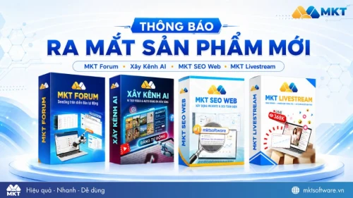 [HOT] MKT Software  ra mắt 4 phần mềm mới