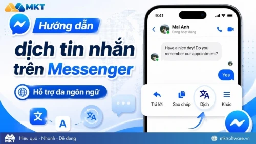 Hướng dẫn cách dịch tin nhắn trên Messenger tự động, đa ngôn ngữ
