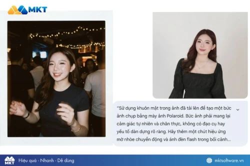 Hướng dẫn sử dụng câu lệnh tạo ảnh trên Gemini cho nữ đang hot hiện nay