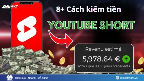 Kiếm tiền YouTube Shorts: 8+ cách thực tế để tăng X2 doanh thu ngay lập tức Kiếm tiền YouTube Shorts: 8+ cách thực tế để tăng X2 doanh thu ngay lập tức