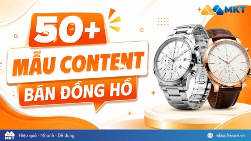 Những mẫu content bán đồng hồ hay và thu hút khách mua hàng