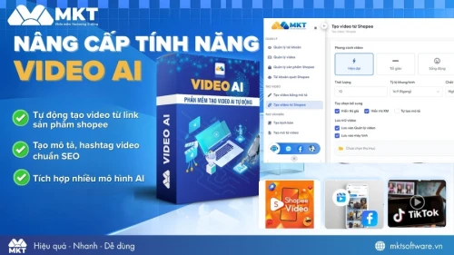 Phần mềm Video AI - Phần mềm tạo video AI marketing hàng loạt, đa nền tảng
