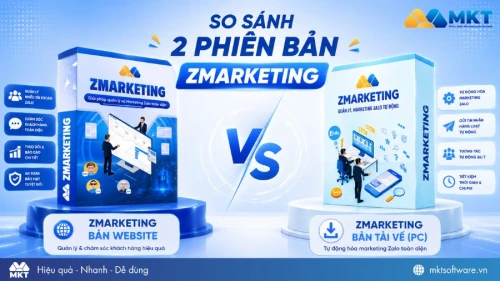 So sánh phần mềm ZMarketing bản website và bản tải về (PC) So sánh phần mềm ZMarketing bản website và bản tải về (PC)
