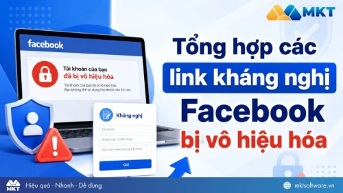 Tổng hợp các link kháng nghị Facebook bị vô hiệu hóa [2026]