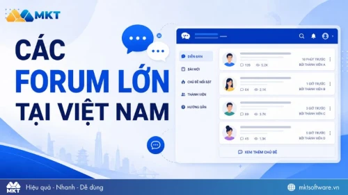 Top 20+ các forum lớn nhất Việt Nam (cập nhật 2026)