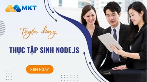 Tuyển dụng Thực tập sinh Node.js