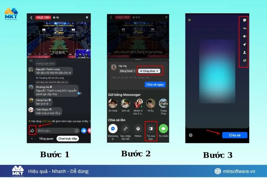 Cách chia sẻ livestream trên Facebook tăng lượt xem mạnh