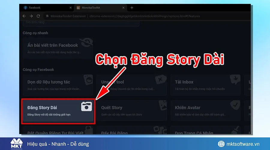 cách đăng story dài trên Facebook bằng máy tính 2