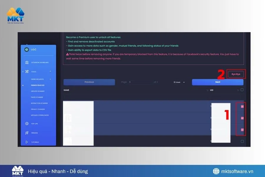 Cách lọc bạn bè Facebook không tương tác nhanh và an toàn