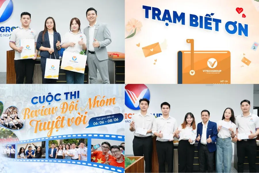 Ngày biết ơn ViTech 09/06: Gieo biết ơn - Ươm mầm hạnh phúc trong từng hành động