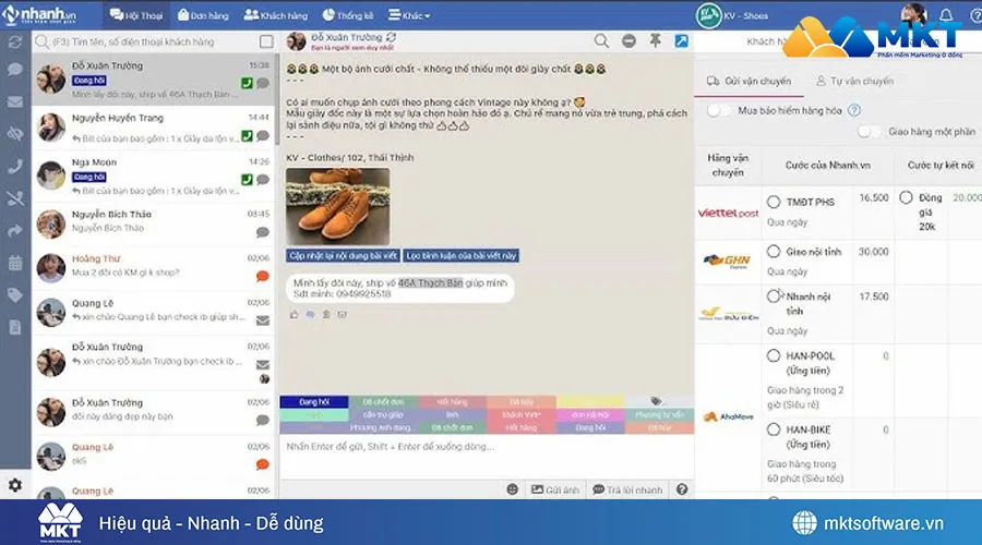 Phần mềm đăng tin hàng loạt trên Facebook Chat.Nhanh