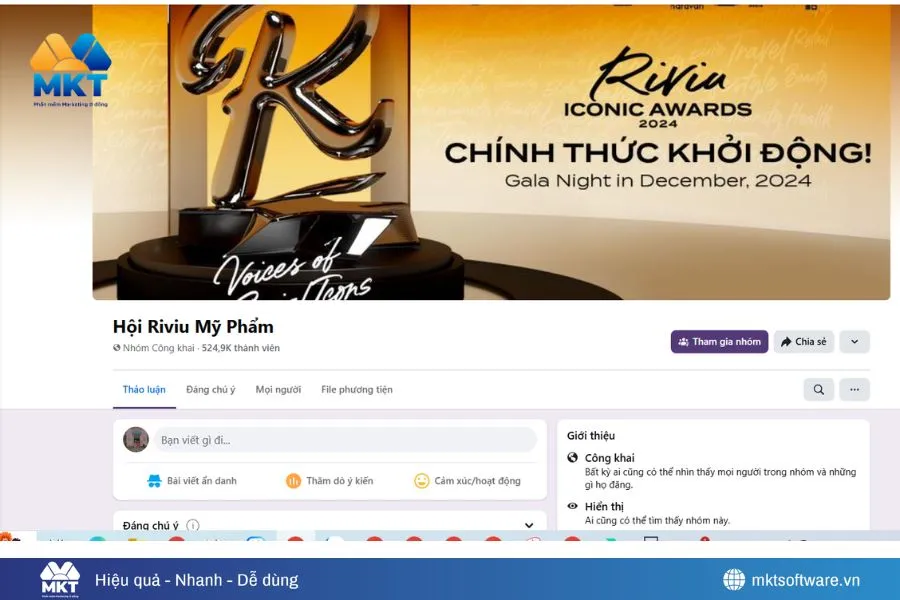 Các group bán mỹ phẩm trên Facebook uy tín (cập nhật 2025)