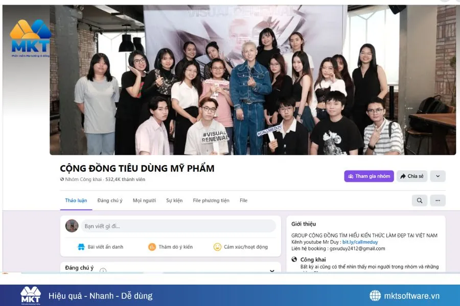 Các group bán mỹ phẩm trên Facebook uy tín (cập nhật 2025)