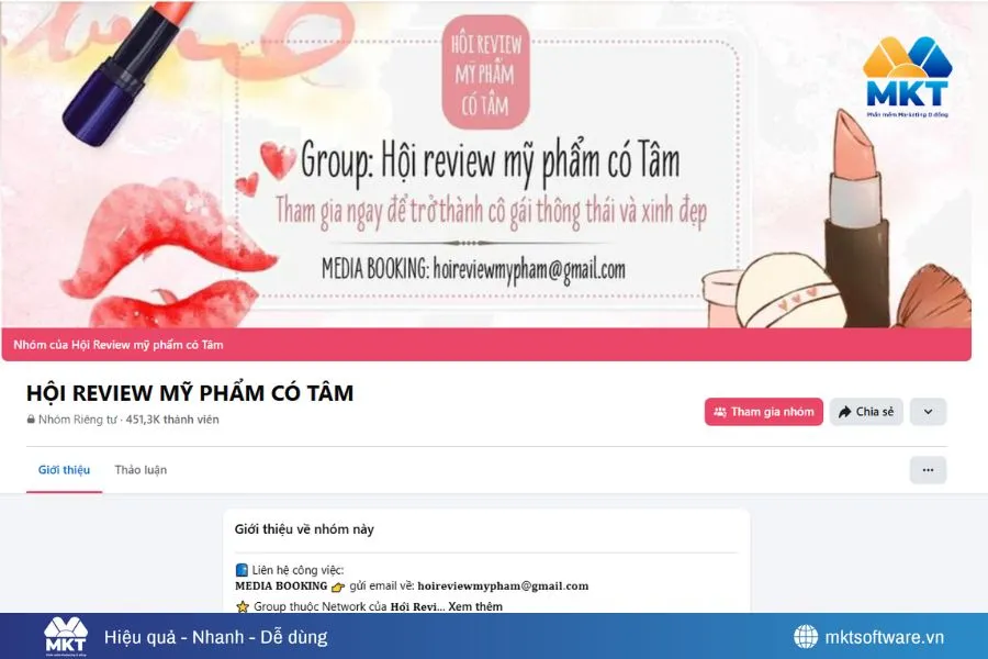 Các group bán mỹ phẩm trên Facebook uy tín (cập nhật 2025)