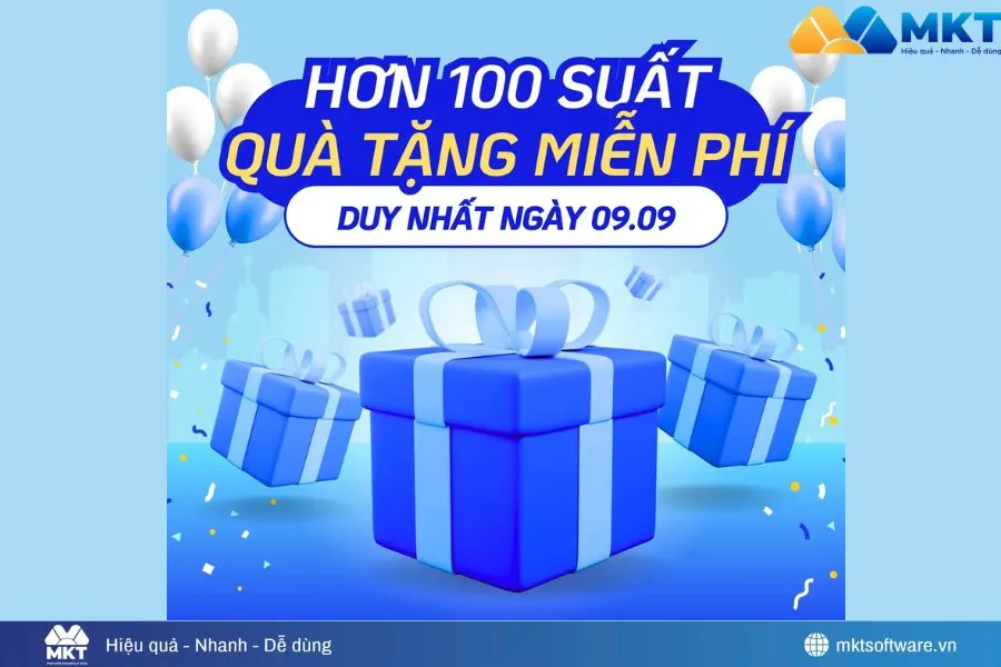 Tạo chương trình ưu đãi, quà tặng cuốn hút