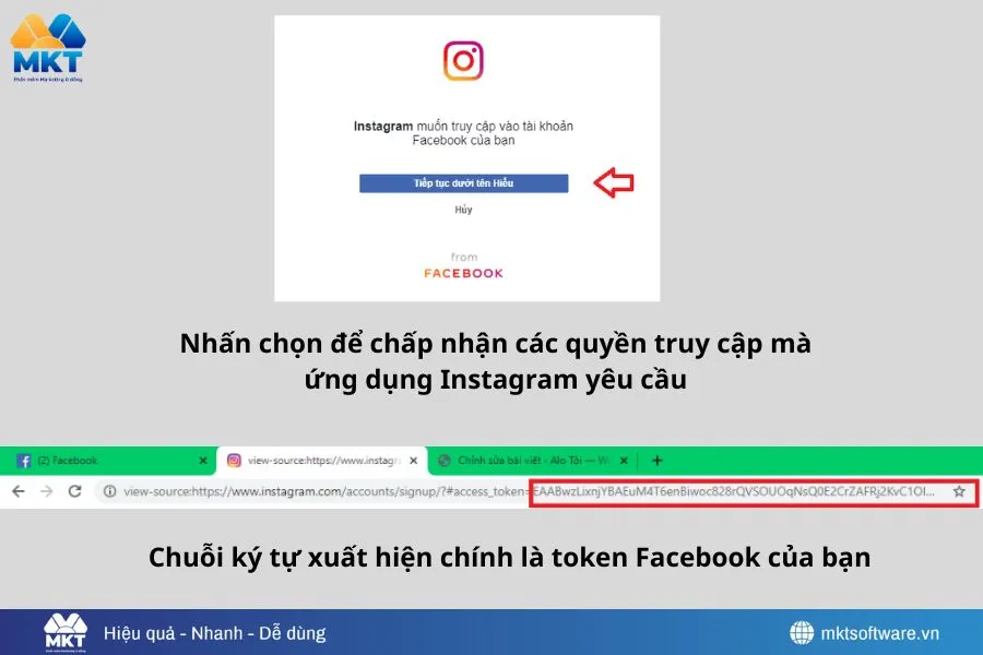 Cách lấy token Facebook