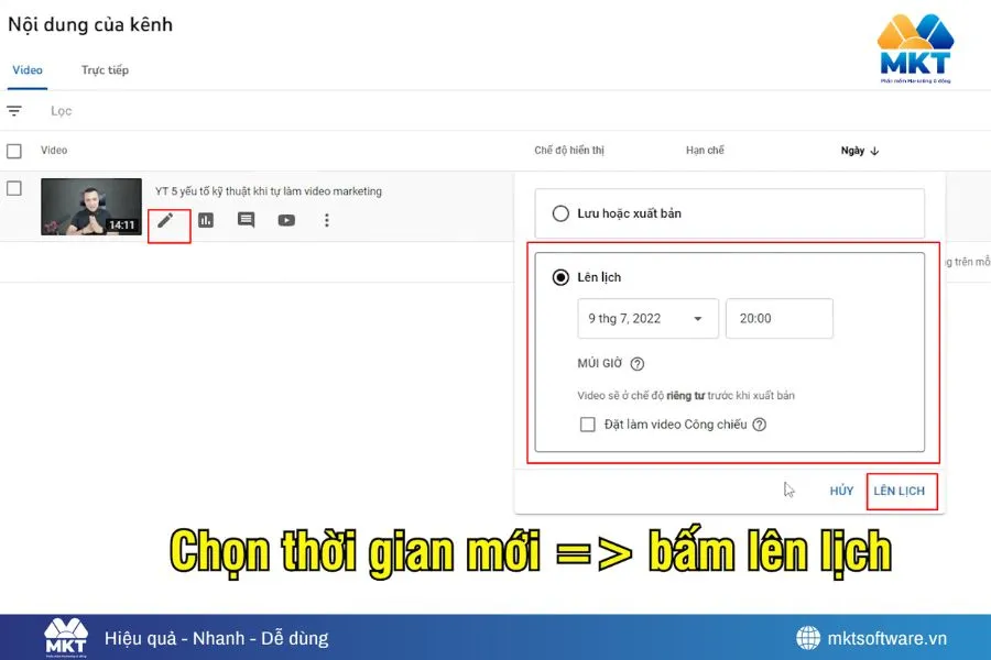 Mẹo lên lịch đăng video YouTube đúng cách dễ TĂNG ĐỀ XUẤT