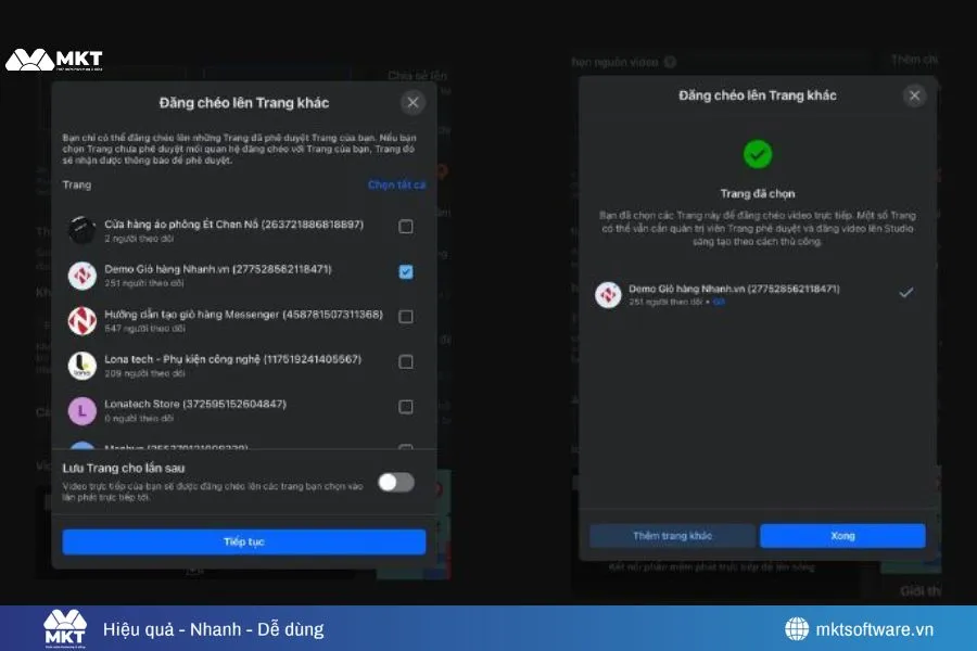 2 Cách livestream trên nhiều page Facebook đơn giản nhất