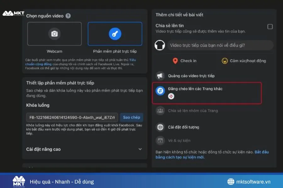 2 Cách livestream trên nhiều page Facebook đơn giản nhất