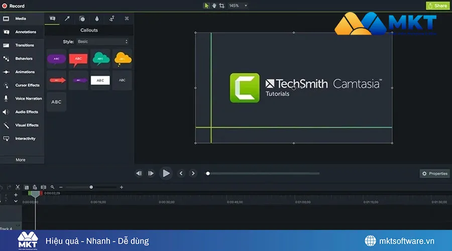 Phần mềm Camtasia Studio / Camtasia