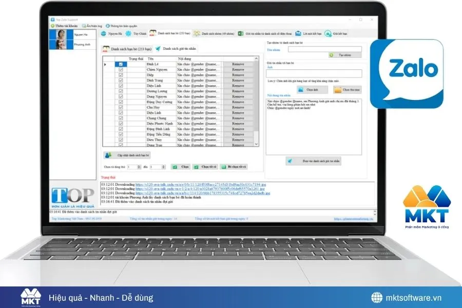 TOP 7 phần mềm Zalo Marketing giúp chốt đơn "thần tốc"