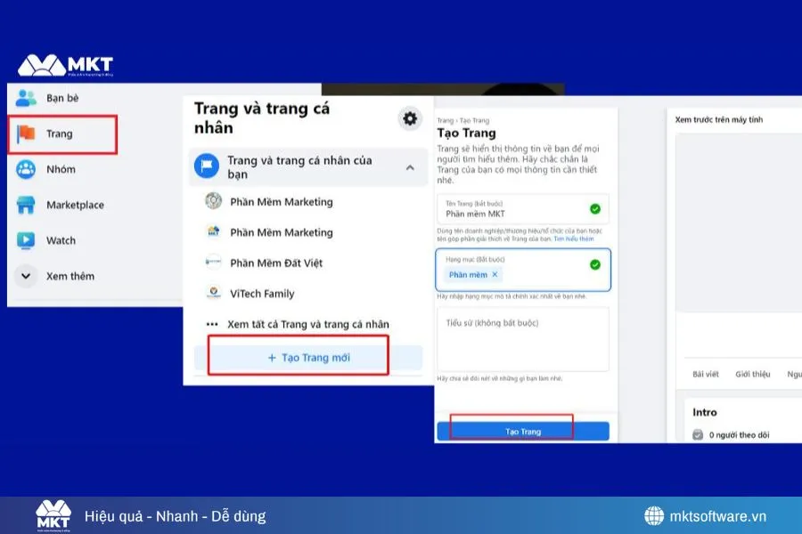 Hướng Dẫn Nhanh 3 Cách Tạo Fanpage Bán Hàng Trên Facebook Từ A-Z