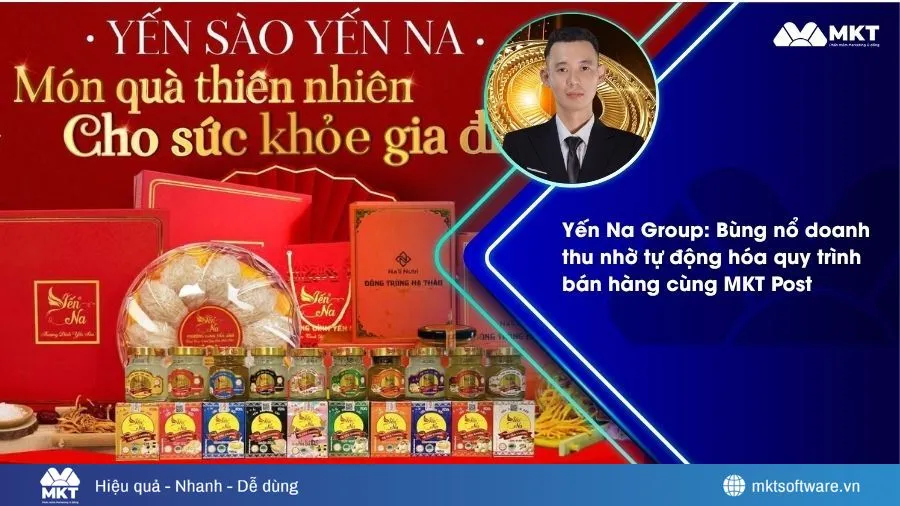 Yến Na Group bứt tốc doanh thu nhờ trợ thủ MKT AI Post