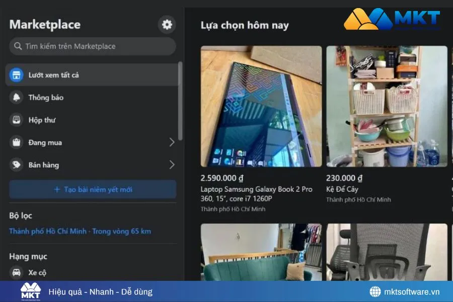Marketplace tiếp cận khách hàng nhanh chóng, hiệu quả