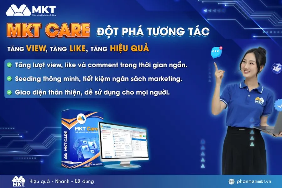 MKT Care - Tăng Like Fb miễn phí an toàn