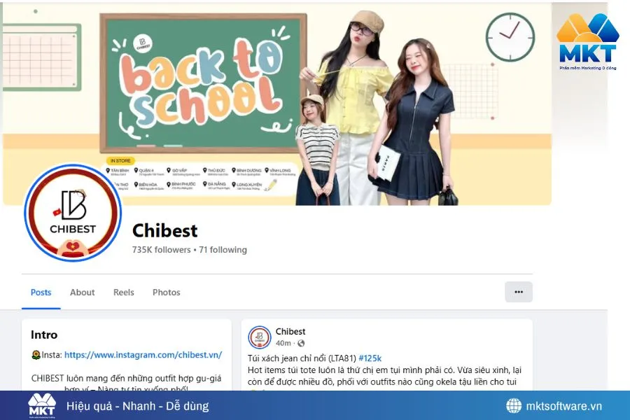 Các trang bán quần áo trên Facebook giá rẻ, mẫu đa dạng