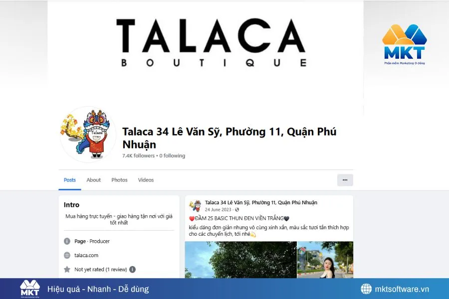Các trang bán quần áo trên Facebook giá rẻ, mẫu đa dạng