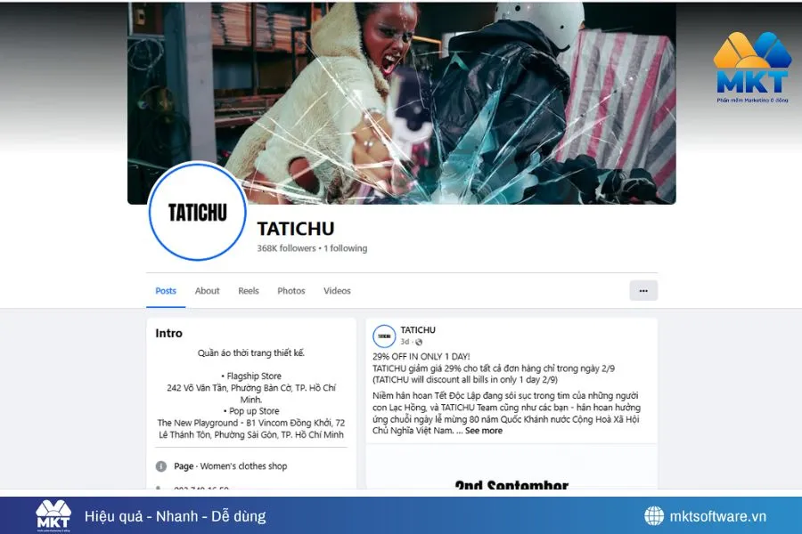 Các trang bán quần áo trên Facebook giá rẻ, mẫu đa dạng