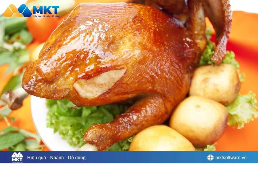 Hình ảnh món ăn sắc nét, hấp dẫn